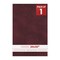 Dark Red Suede 20x30 Uncut Mat Board - Blank Sheets, No Opening